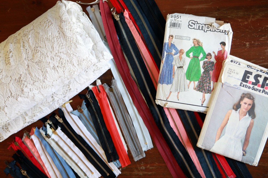 Sewing-opshop-finds